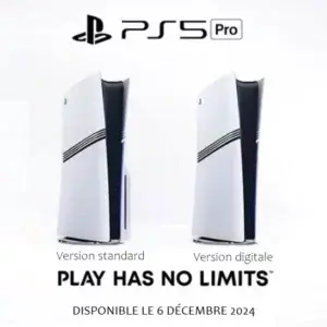 PlayStation 5 Pro version standard avec lecteur de disque