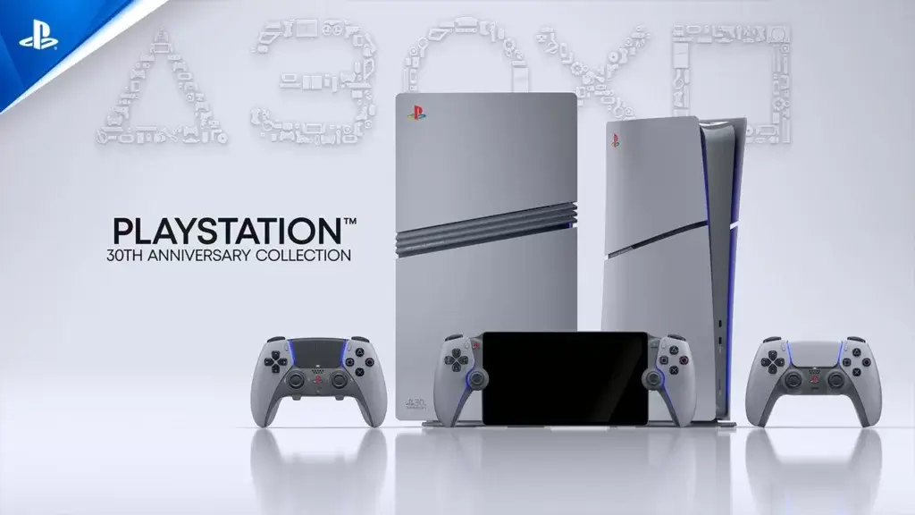 PS5 édition limitée 30e anniversaire avec design rétro et accessoires exclusifs