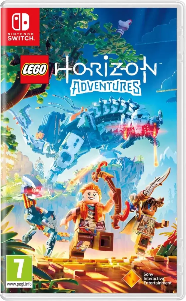 Boîtier du jeu Lego Horizon Adventures pour Nintendo Switch