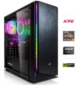 Configuration PC Gamer avec AMD Ryzen 5 5500 et RTX 3060