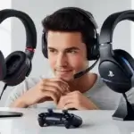 Comparaison visuelle des meilleurs casques audio pour PS5 avec leurs caractéristiques principales