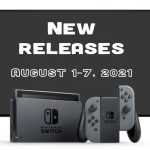 Vente au détail et téléchargement de jeux Nintendo Switch pour la semaine du 1er août 2021