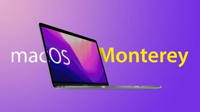 macOS Monterey sur la fonctionnalité MBP
