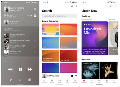 apple music android écouter maintenant