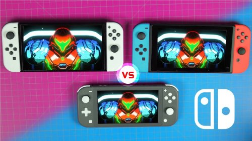 différence nintendo switch lite, oled