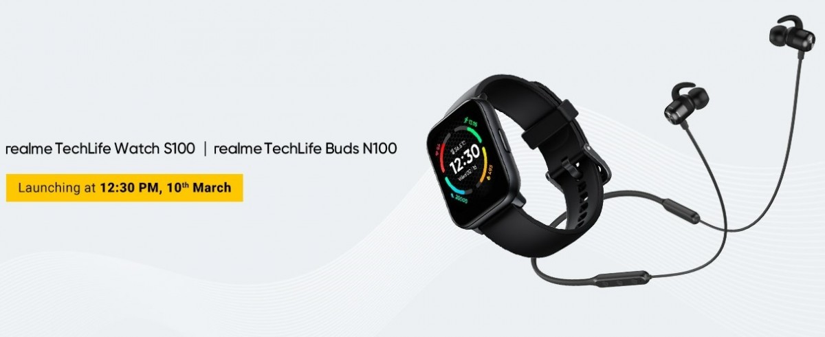 Lancement de Realme C35 en Inde le 7 mars, TechLife Watch S100 et TechLife Buds N100 à venir le 10 mars
