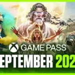 Collage des jeux Xbox Game Pass de septembre 2024 avec logos et personnages