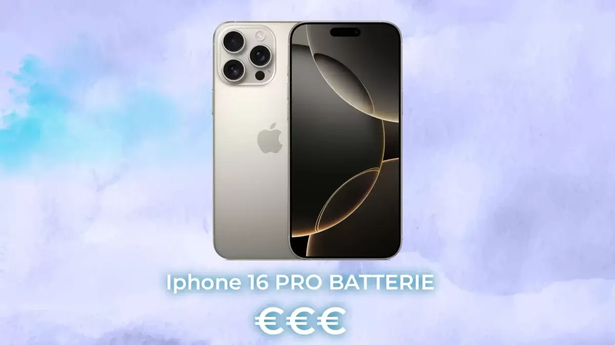 iPhone 16 en coloris outremer avec écran de 6,1 pouces et double capteur photo