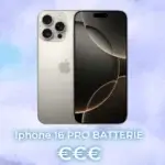 iPhone 16 en coloris outremer avec écran de 6,1 pouces et double capteur photo