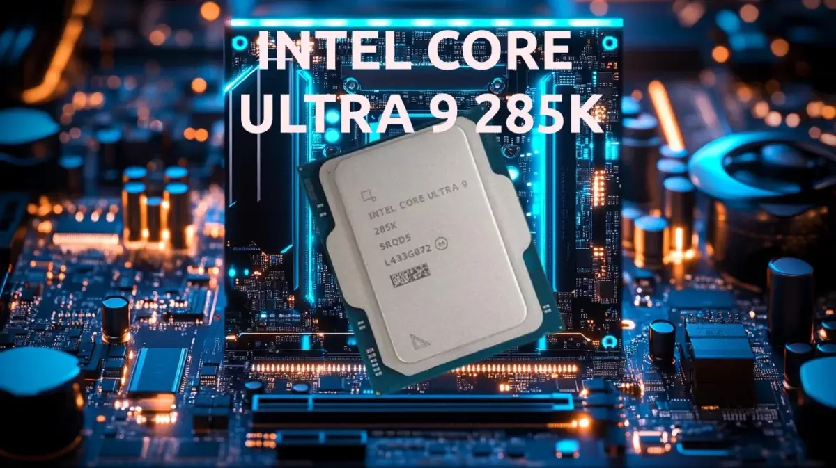 Processeur Intel Core Ultra 9 285K avec architecture Arrow Lake et NPU intégré