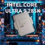 Processeur Intel Core Ultra 9 285K avec architecture Arrow Lake et NPU intégré