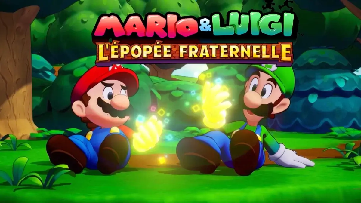 Couverture du jeu Mario & Luigi : L'épopée fraternelle sur Nintendo Switch