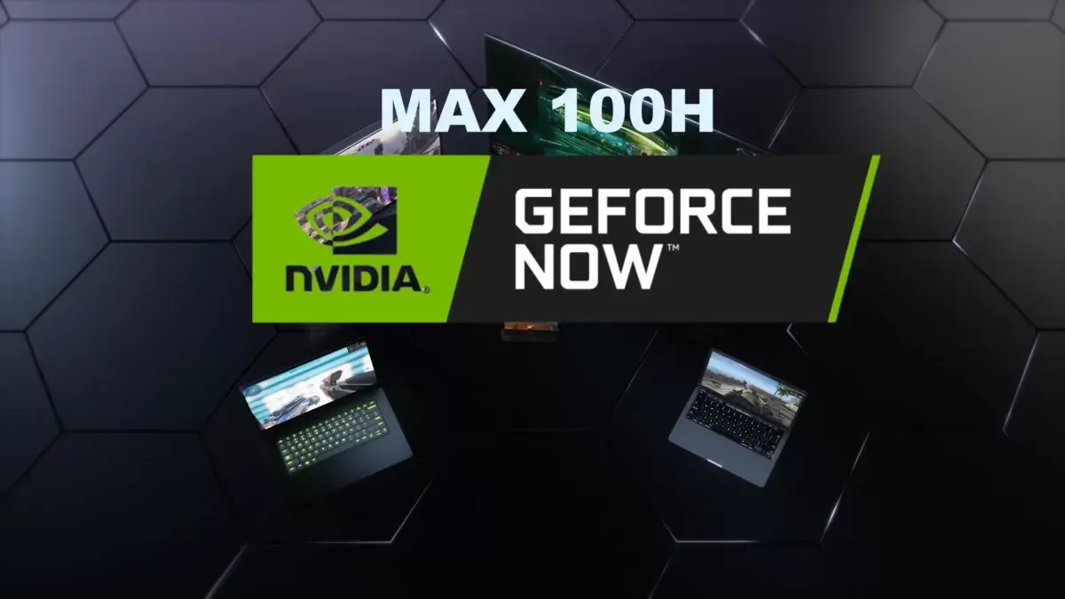 Infographie des nouveautés de l'offre Performance Nvidia GeForce Now avec limite de 100h