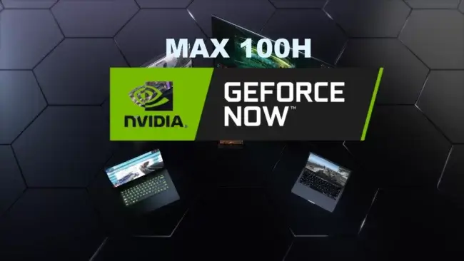 Infographie des nouveautés de l'offre Performance Nvidia GeForce Now avec limite de 100h