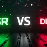 Comparaison de l'évolution du DLSS de Nvidia et du FSR d'AMD