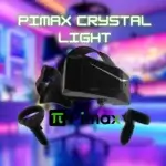 Casque VR Pimax Crystal Light avec ses caractéristiques principales et son design ergonomique