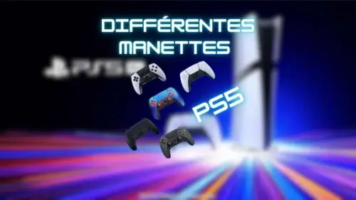 Comparaison des différentes manettes officielles et tierces compatibles PlayStation 5