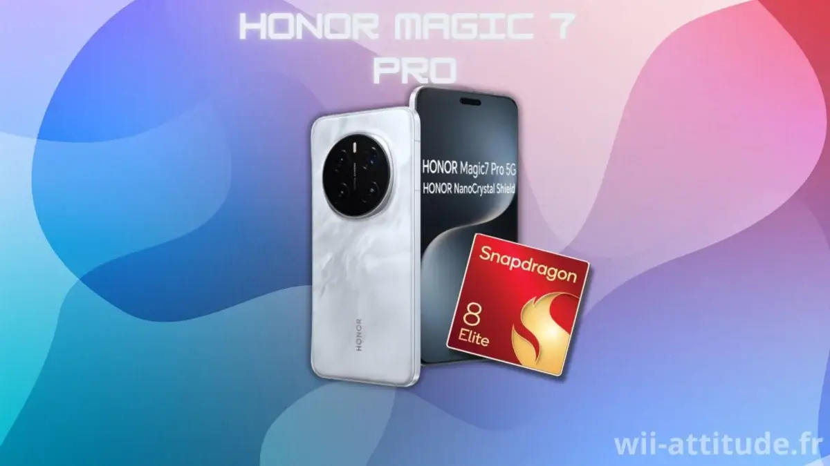 Honor Magic 7 Pro - Smartphone haut de gamme avec design innovant et performances exceptionnelles.