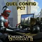 Image de présentation de Kingdom Come: Deliverance II montrant un chevalier médiéval en armure sur un cheval, avec un château en arrière-plan