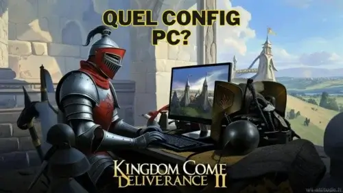 Image de présentation de Kingdom Come: Deliverance II montrant un chevalier médiéval en armure sur un cheval, avec un château en arrière-plan