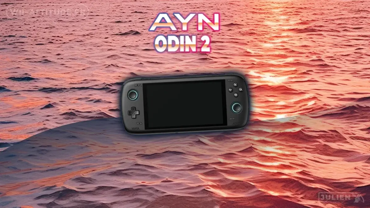 Console portable AYN Odin 2 avec écran IPS de 6 pouces et design ergonomique